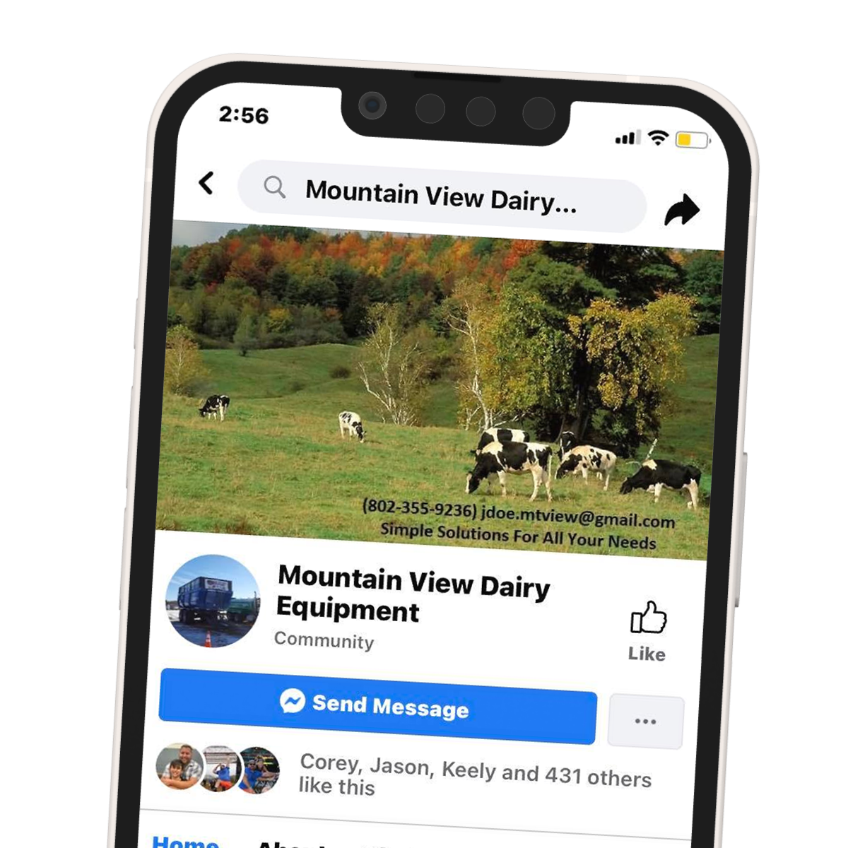 Mountain View Dairy Equipment on Facebook